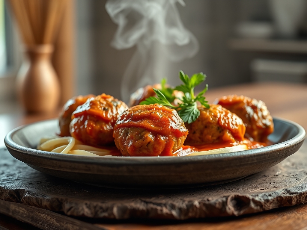 Buffalo Turkey Meatballs