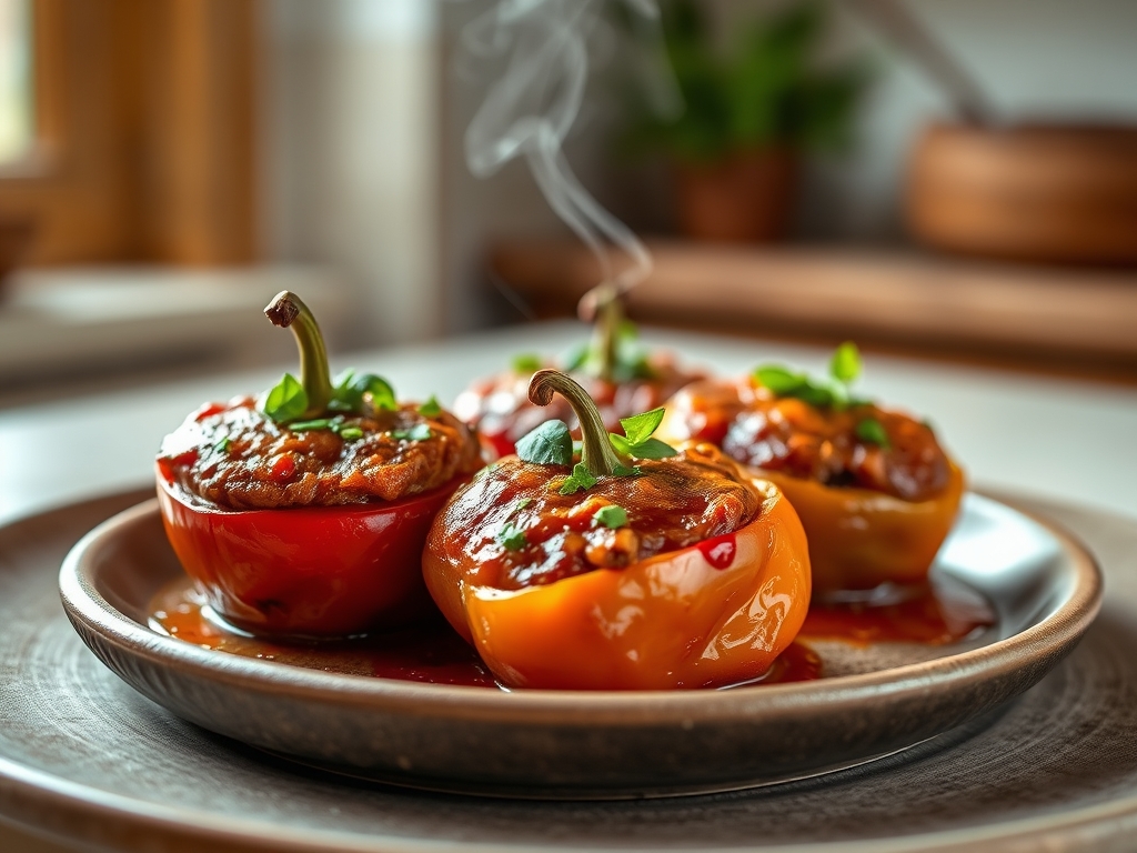 Cajun Stuffed Peppers