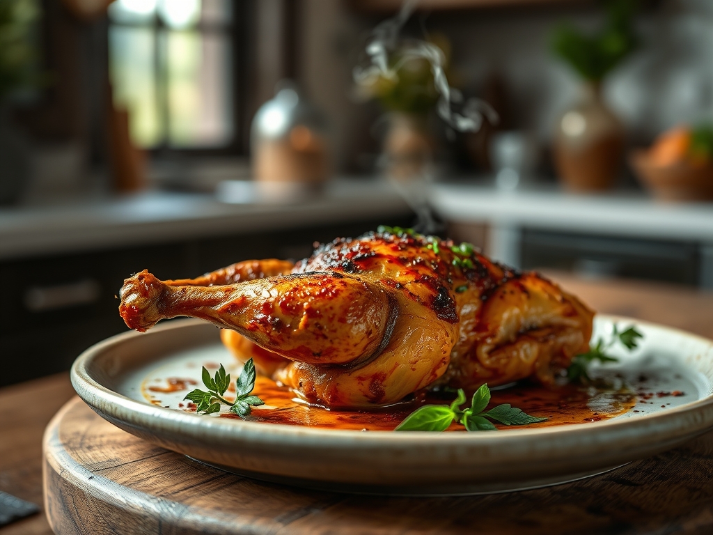 Harissa Roasted Chicken