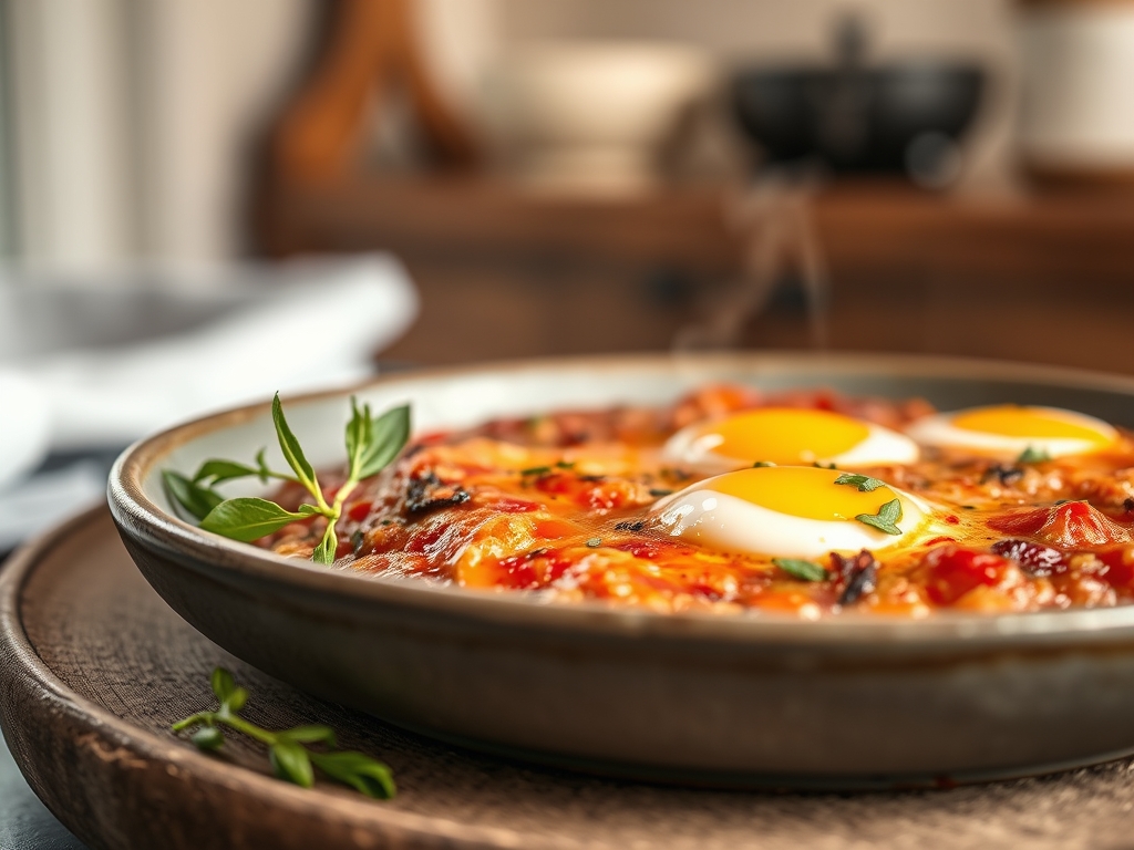 Quick Spicy Shakshuka