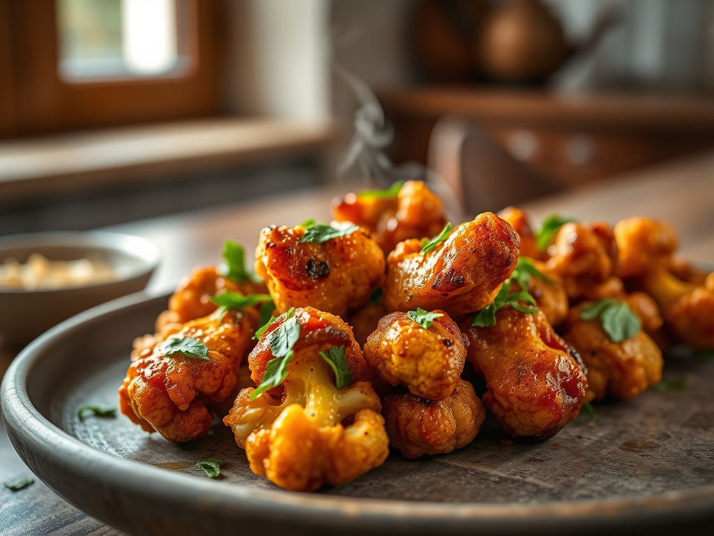 Spicy Cauliflower Wings