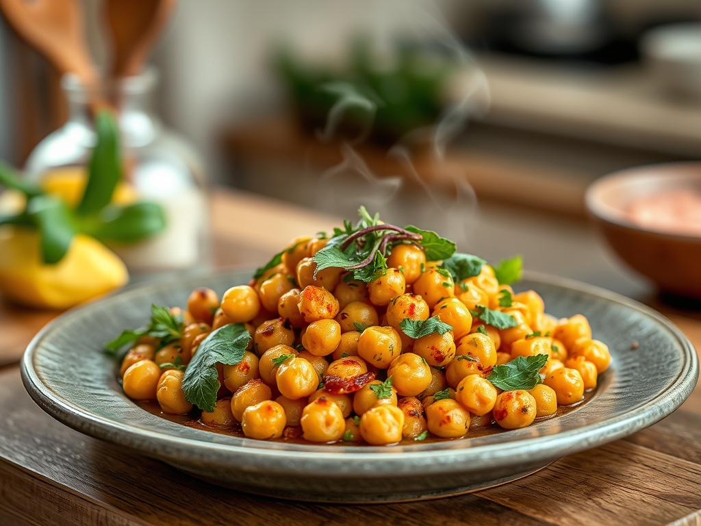 Spicy Chickpea Salad