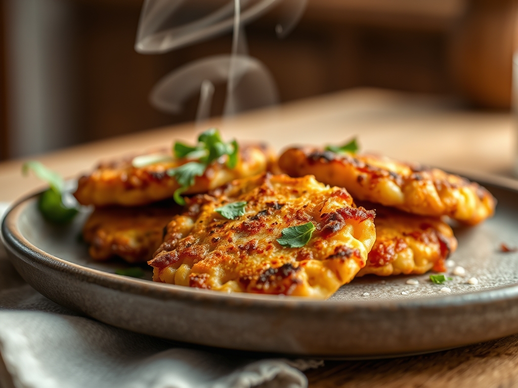 Spicy Corn Fritters