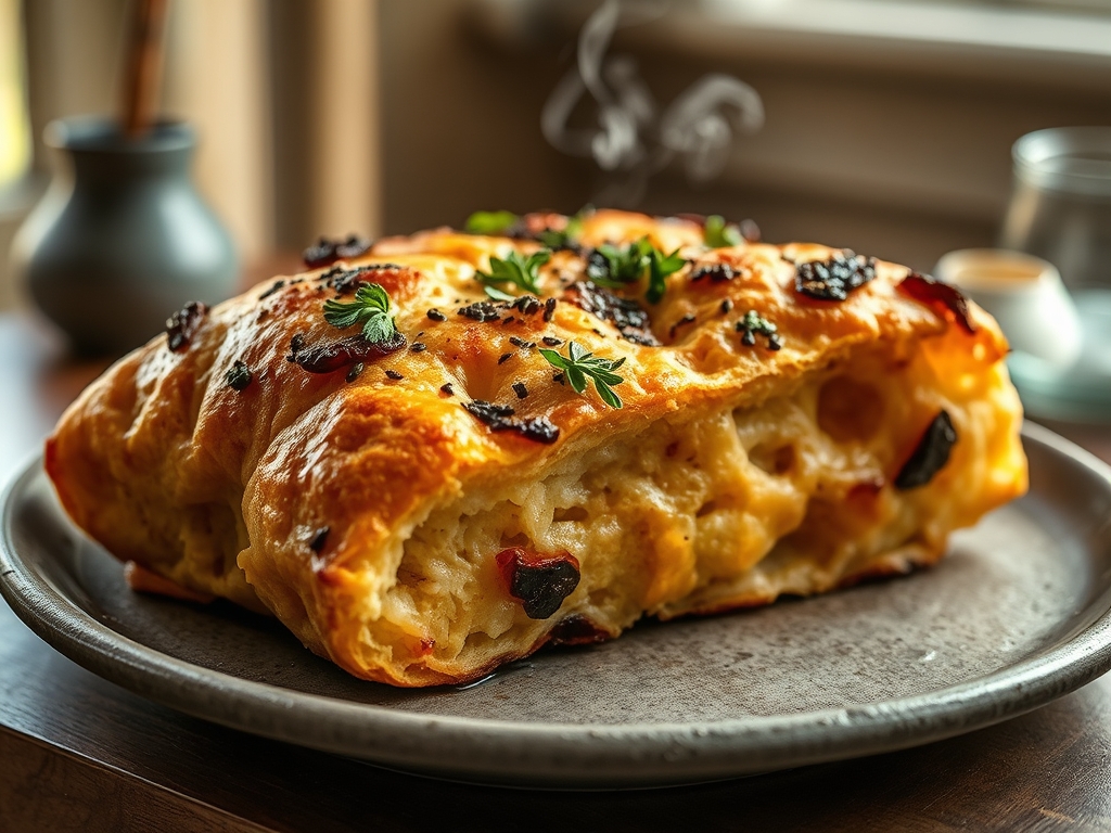 Spicy Focaccia Bread