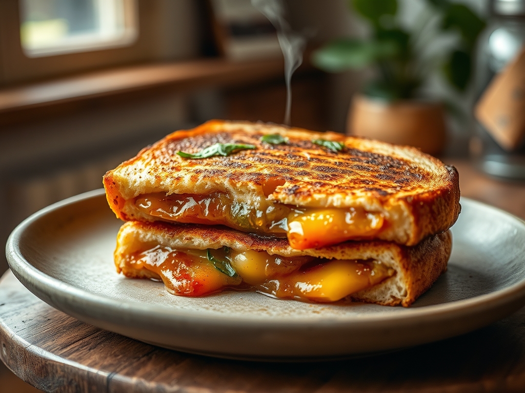 Spicy Grilled Cheese