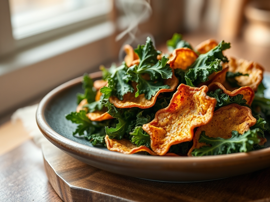 Spicy Kale Chips