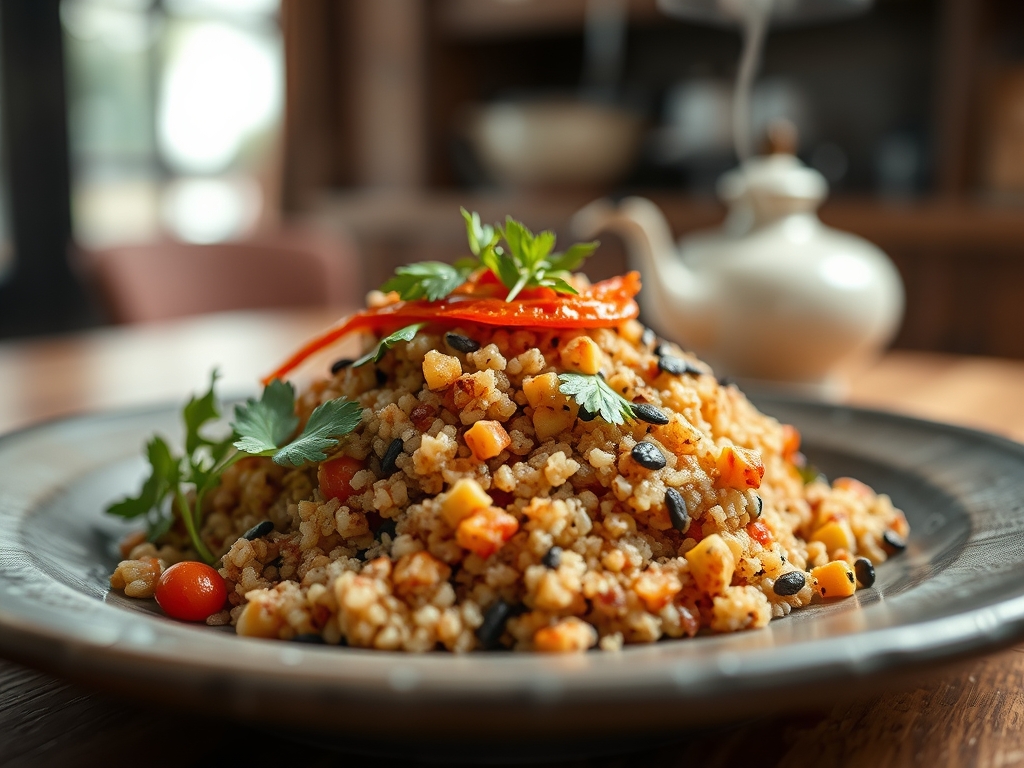 Spicy Quinoa Bowl