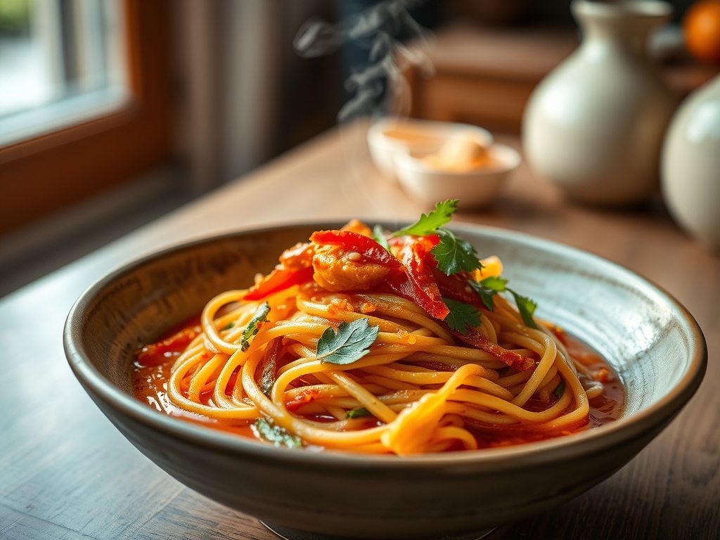 Spicy Ramen Noodles