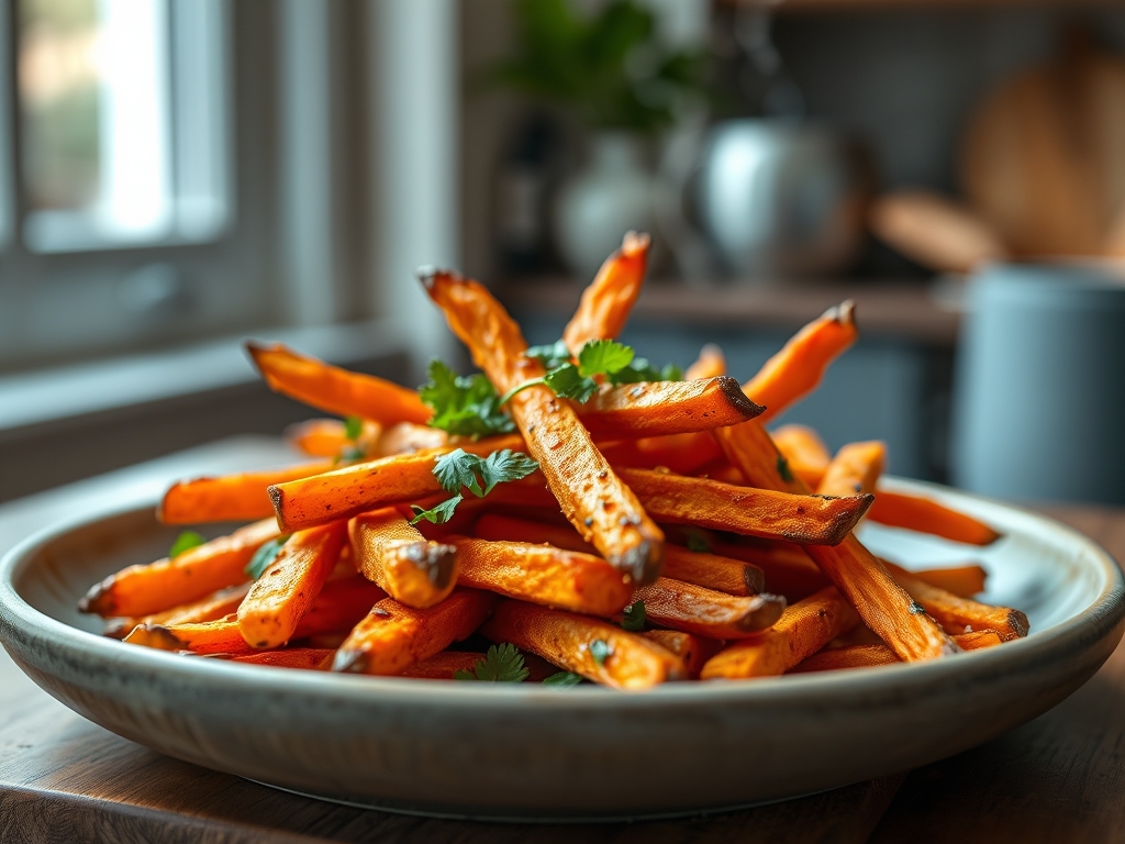 Spicy Sweet Potato Fries