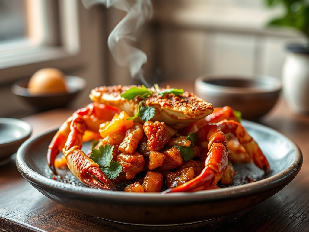 Singapore Chili Crab